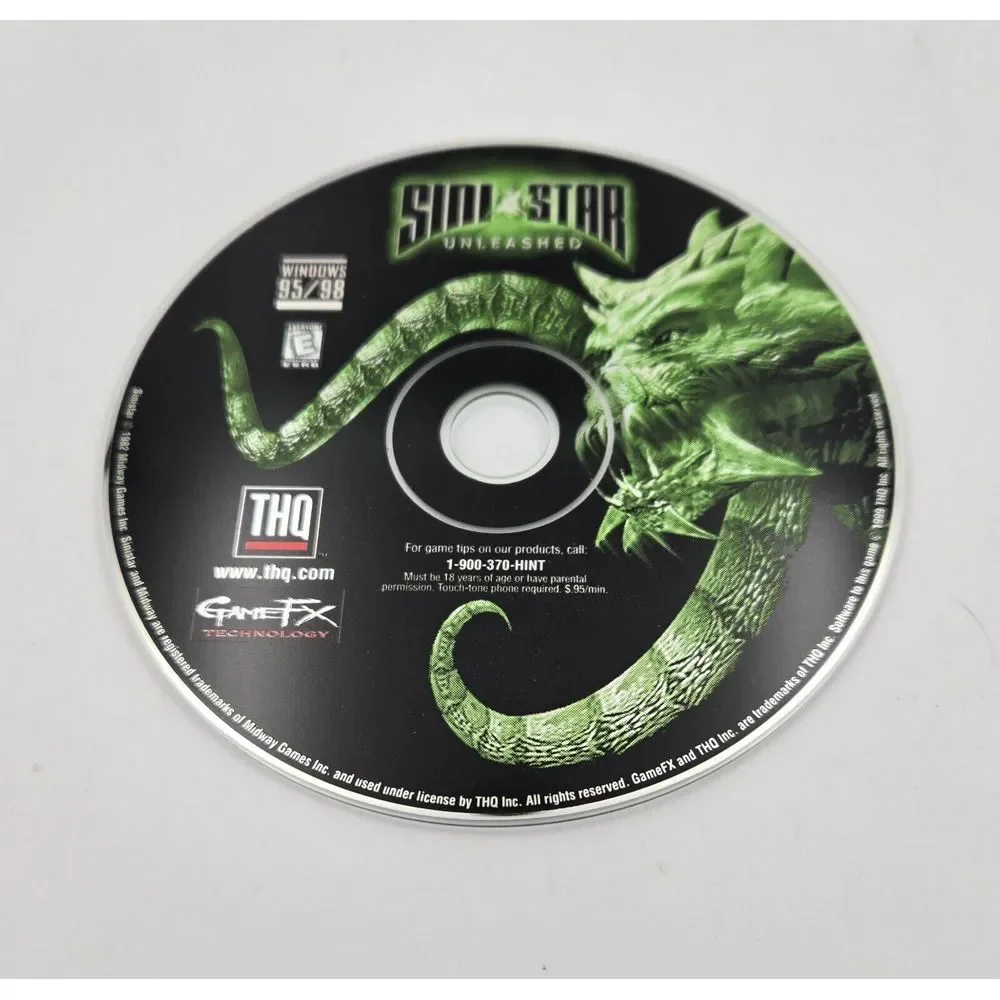 SiniStar Unleashed by Game FX THQ -‎ PC Windows 95/98 (1999)